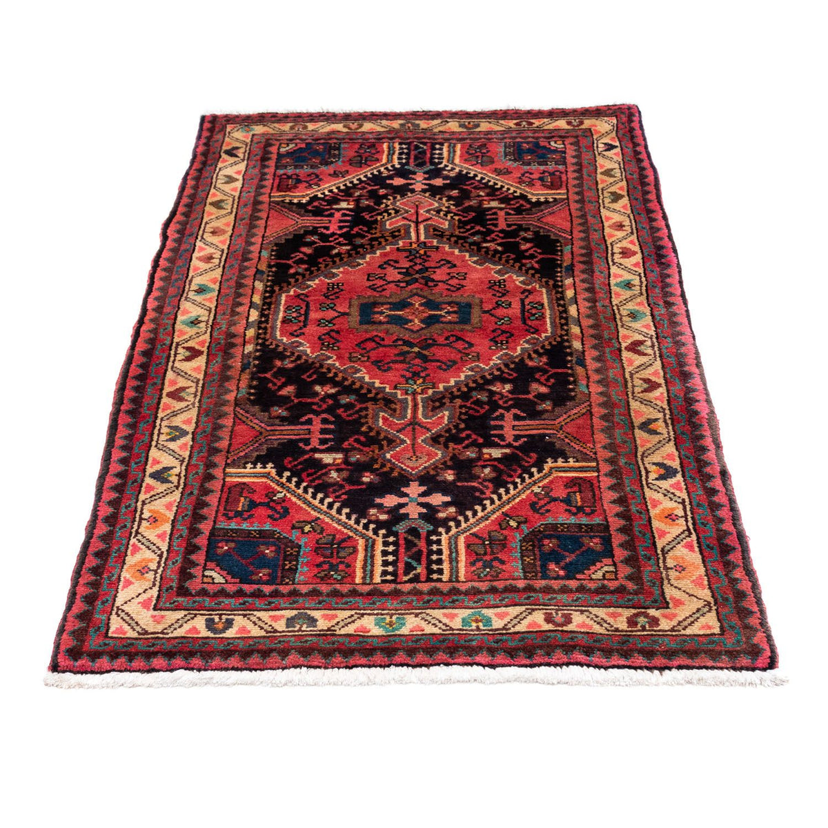 Tapis persan - Nomadic - 135 x 80 cm - rouge