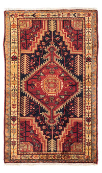 Tapis persan - Nomadic - 126 x 76 cm - rouge