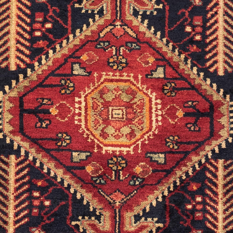 Tapis persan - Nomadic - 126 x 76 cm - rouge
