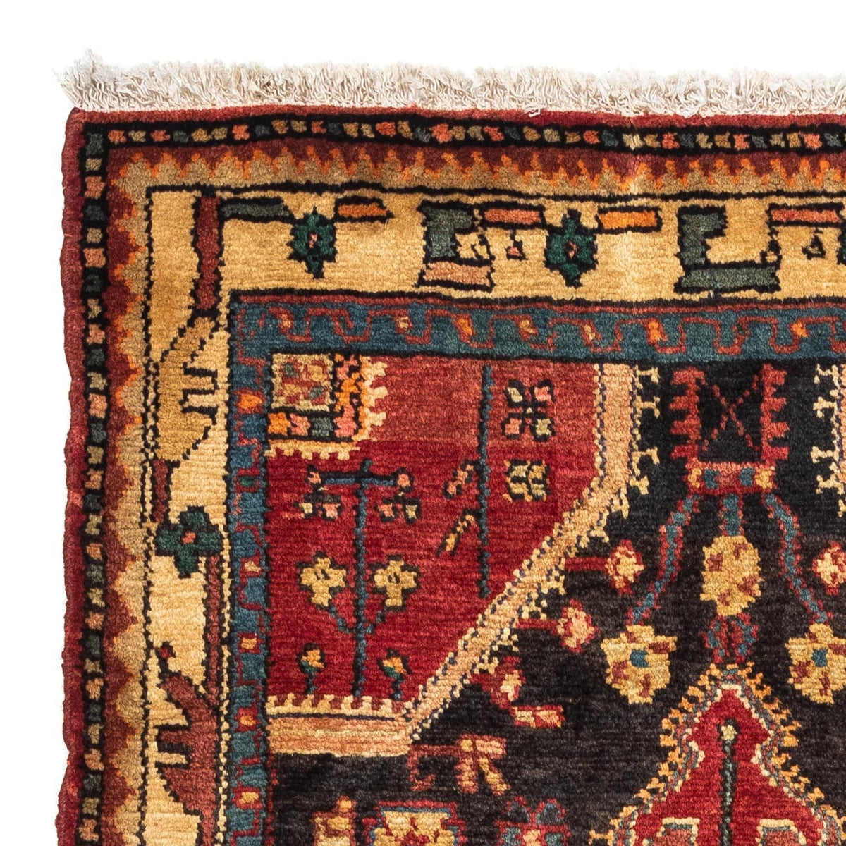 Tapis persan - Nomadic - 145 x 86 cm - rouge