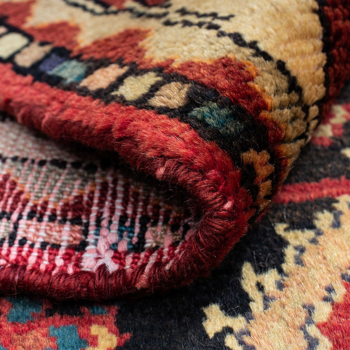 Tapis persan - Nomadic - 145 x 86 cm - rouge