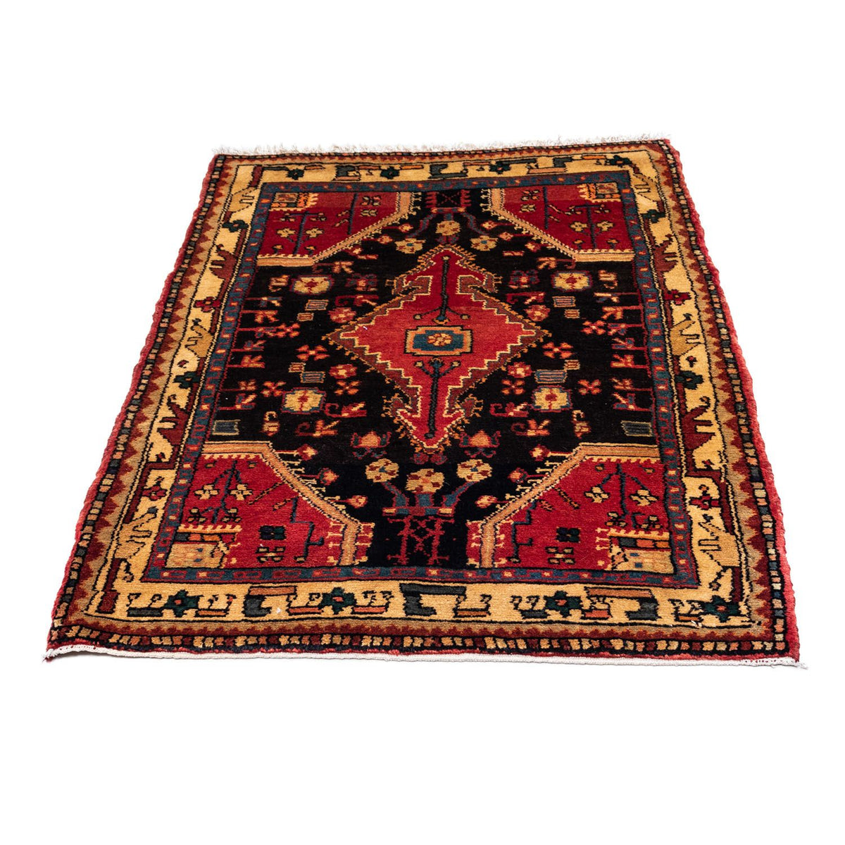 Tapis persan - Nomadic - 145 x 86 cm - rouge
