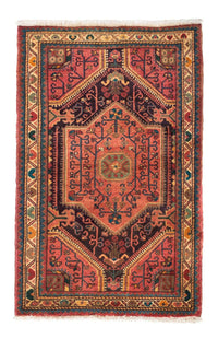 Tapis persan - Nomadic - 130 x 80 cm - rouge clair