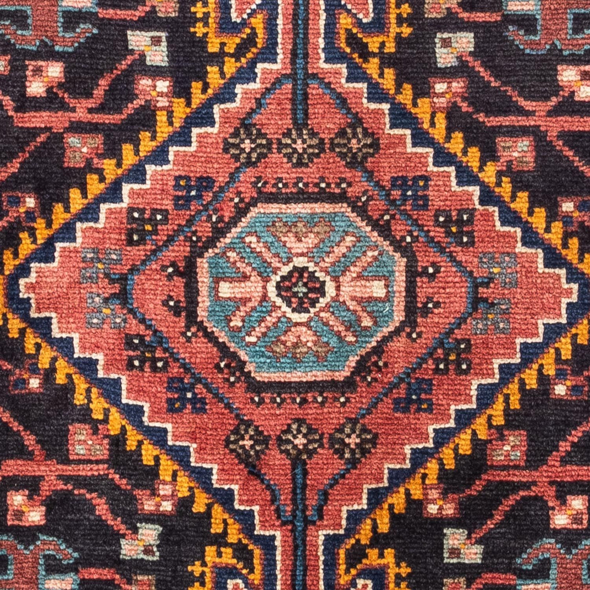 Tapis persan - Nomadic - 128 x 80 cm - rouge clair