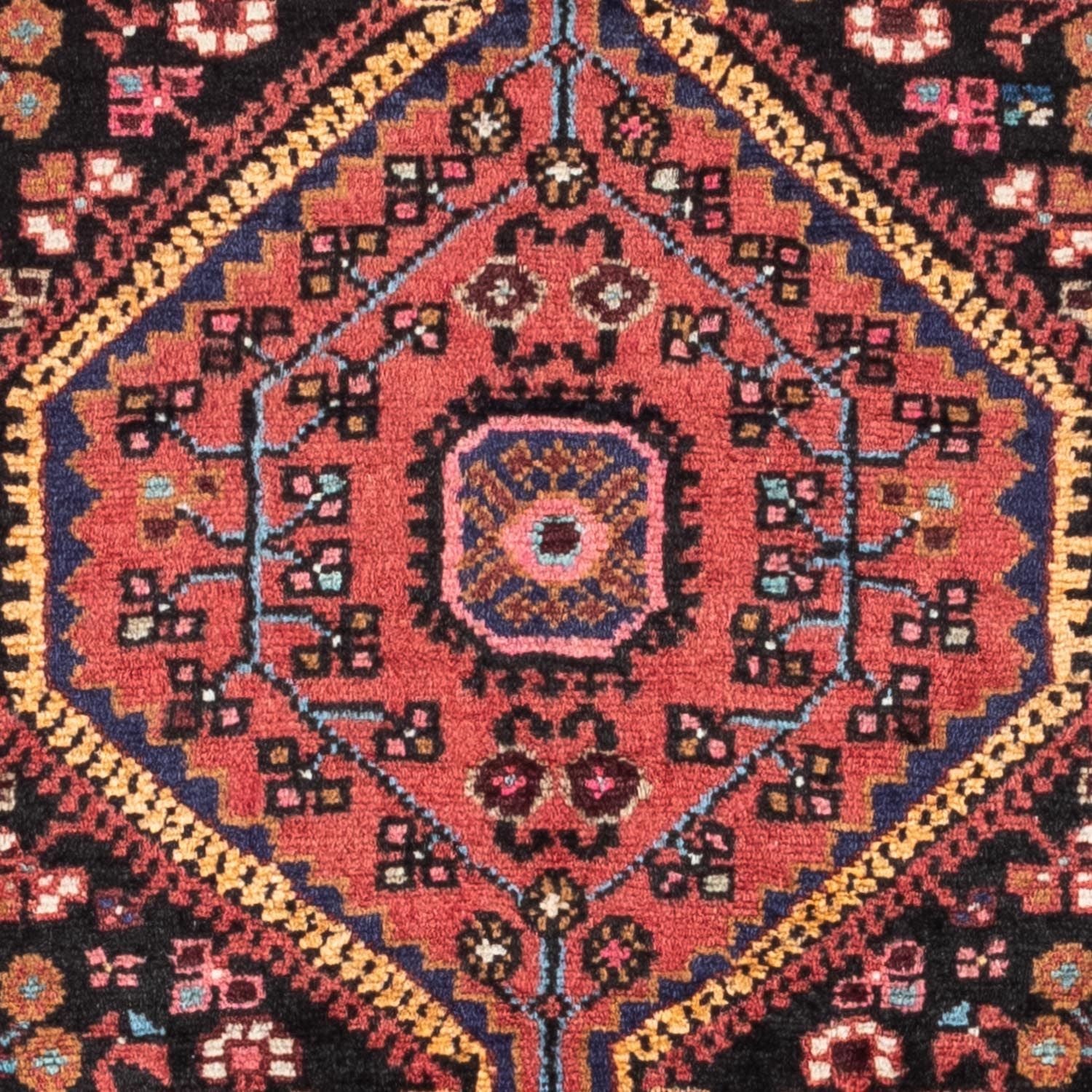 Tapis persan - Nomadic - 118 x 75 cm - rouge