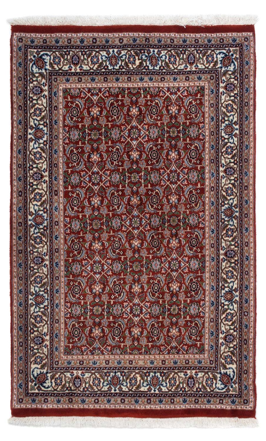 Tapis persan - Classique - 140 x 95 cm - rouge foncé