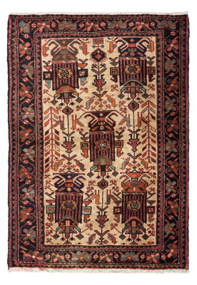 Tapis persan - Nomadic - 133 x 95 cm - beige