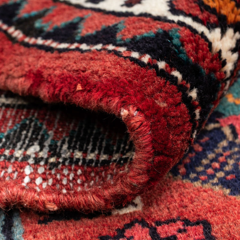 Tapis persan - Nomadic - 116 x 84 cm - rouge foncé