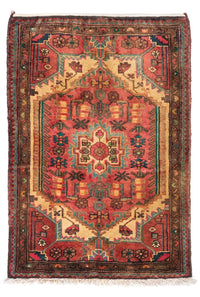 Tapis persan - Nomadic - 110 x 75 cm - rouge