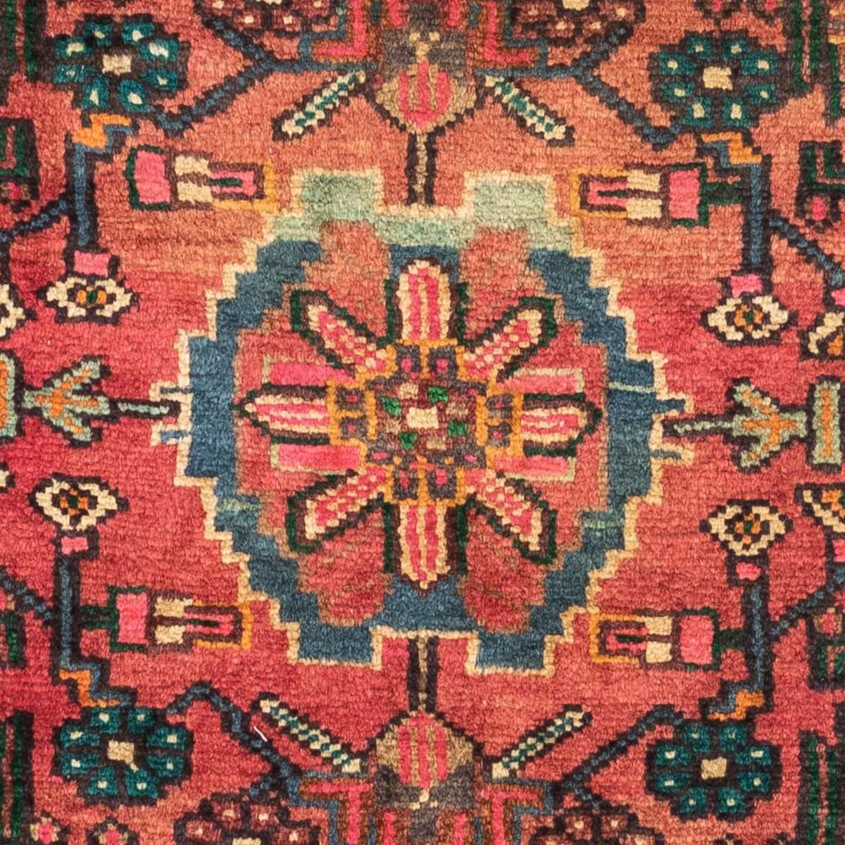 Tapis persan - Classique - 125 x 84 cm - rouge clair