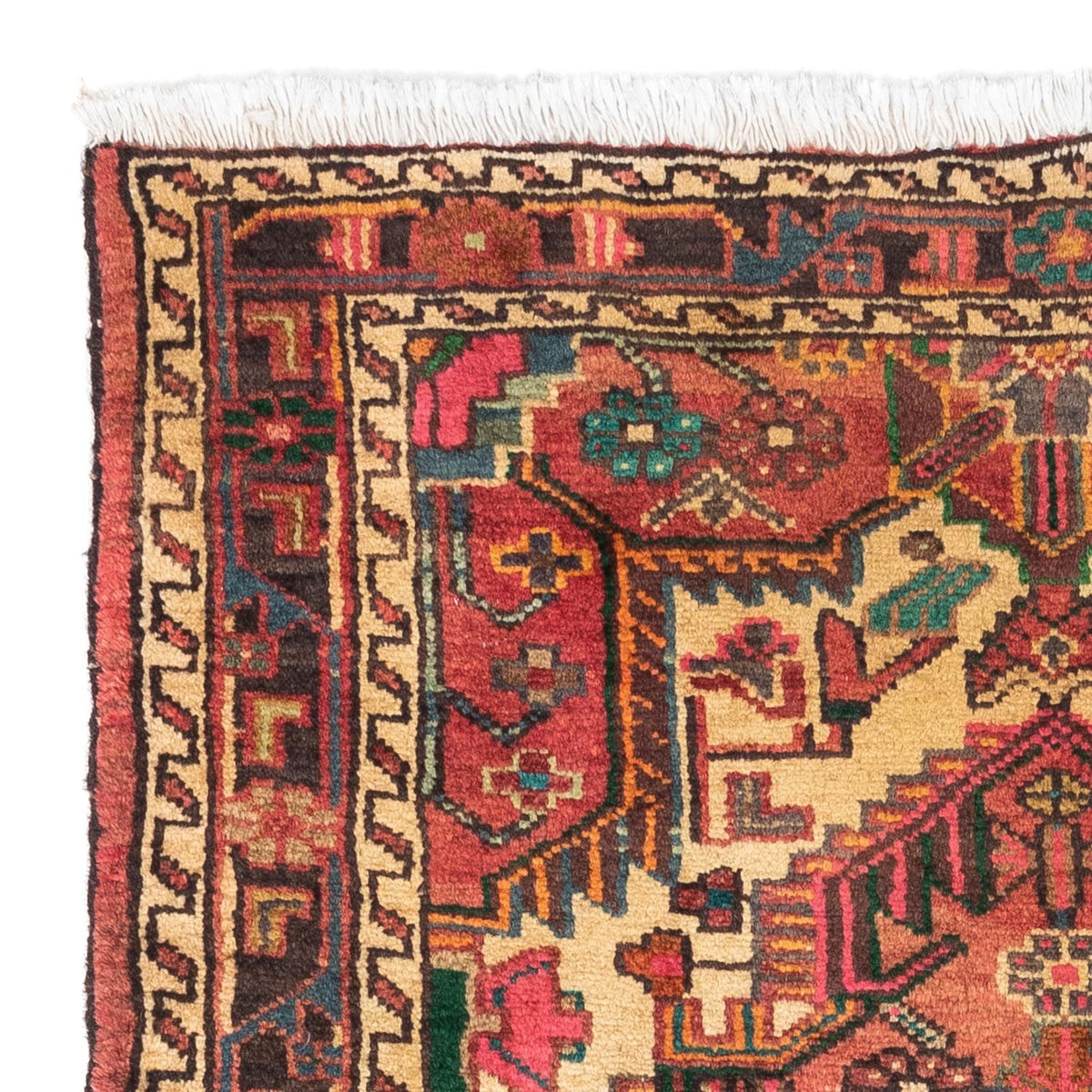 Tapis persan - Classique - 125 x 84 cm - rouge clair