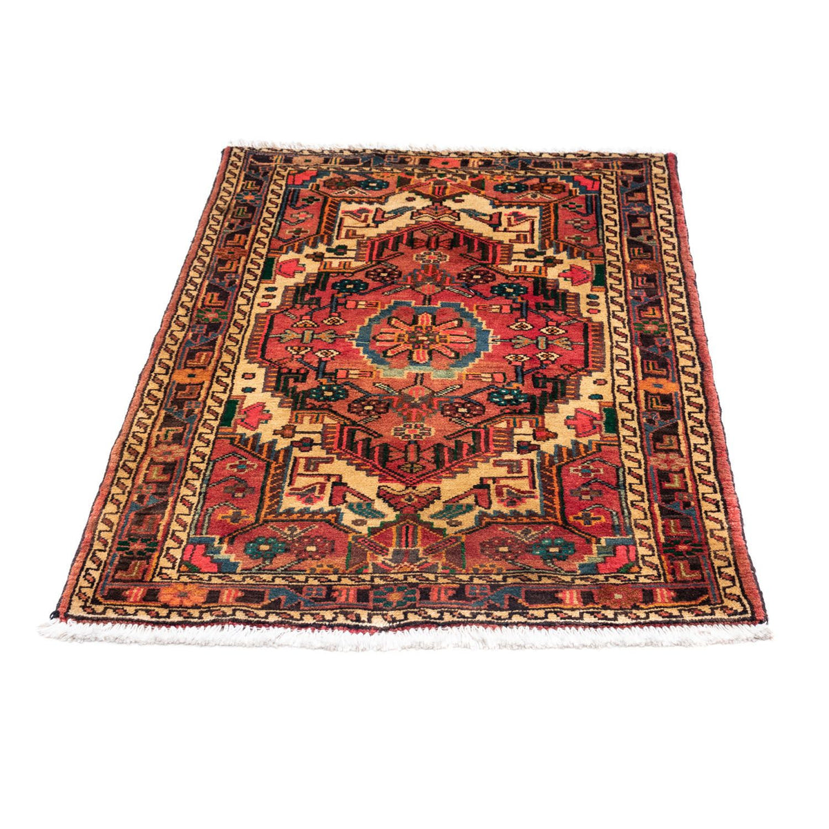 Tapis persan - Classique - 125 x 84 cm - rouge clair
