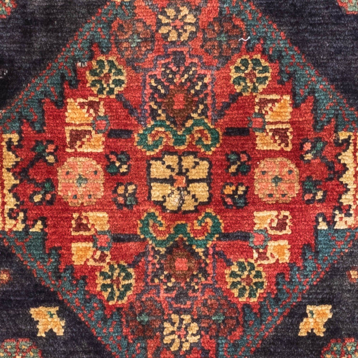 Tapis persan - Nomadic - 118 x 79 cm - rouge