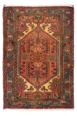 Tapis persan - Nomadic - 125 x 85 cm - rouge