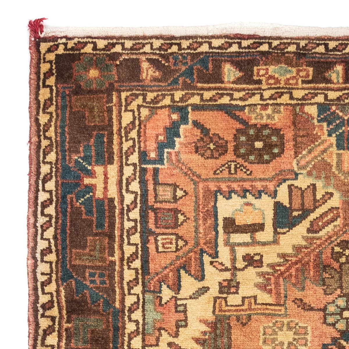 Tapis persan - Nomadic - 125 x 85 cm - rouge clair