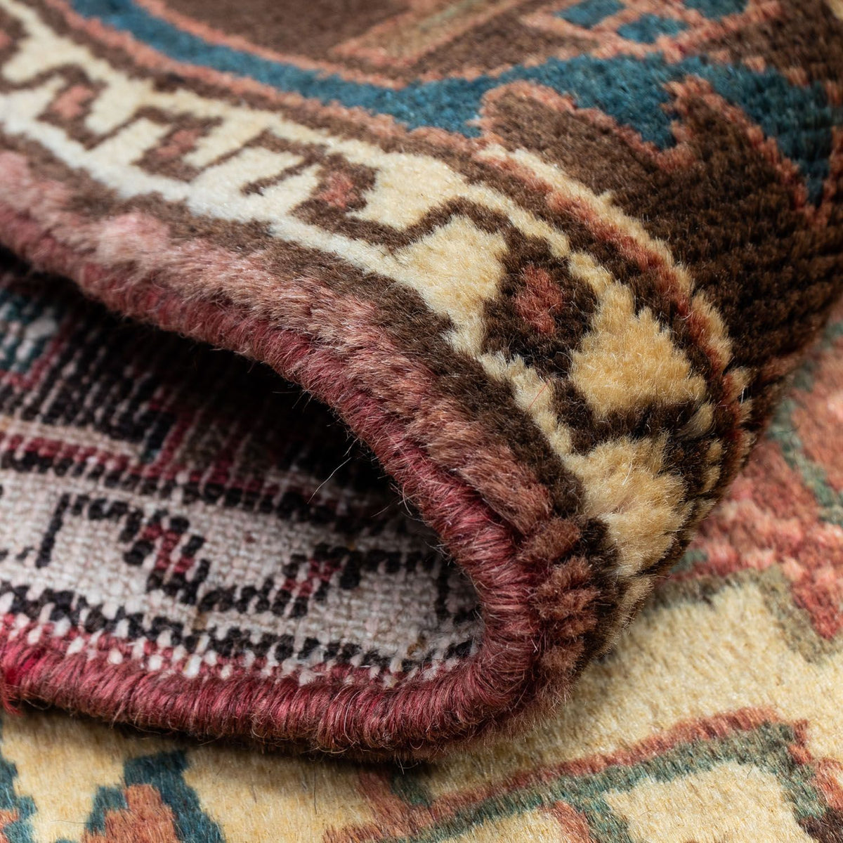 Tapis persan - Nomadic - 125 x 85 cm - rouge clair