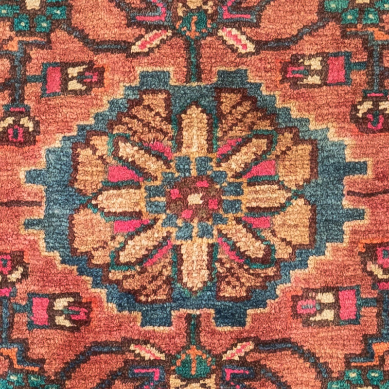 Tapis persan - Nomadic - 123 x 87 cm - rouge clair
