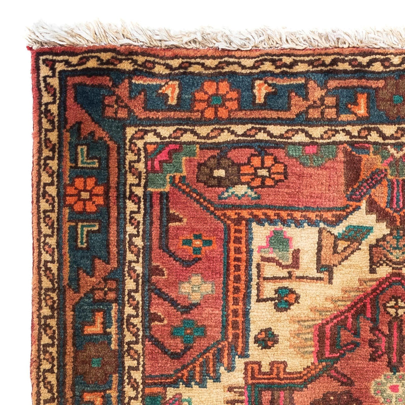 Tapis persan - Nomadic - 123 x 87 cm - rouge clair