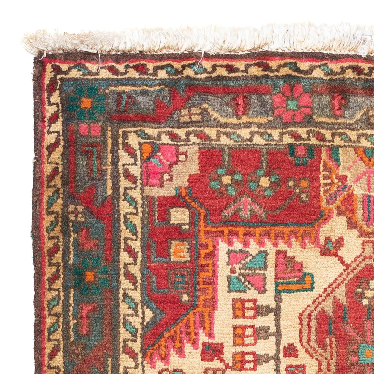 Tapis persan - Nomadic - 119 x 82 cm - rouge