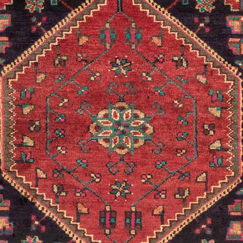 Tapis persan - Nomadic - 136 x 90 cm - rouge