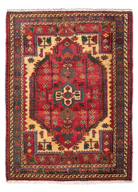 Tapis persan - Nomadic - 130 x 100 cm - rouge