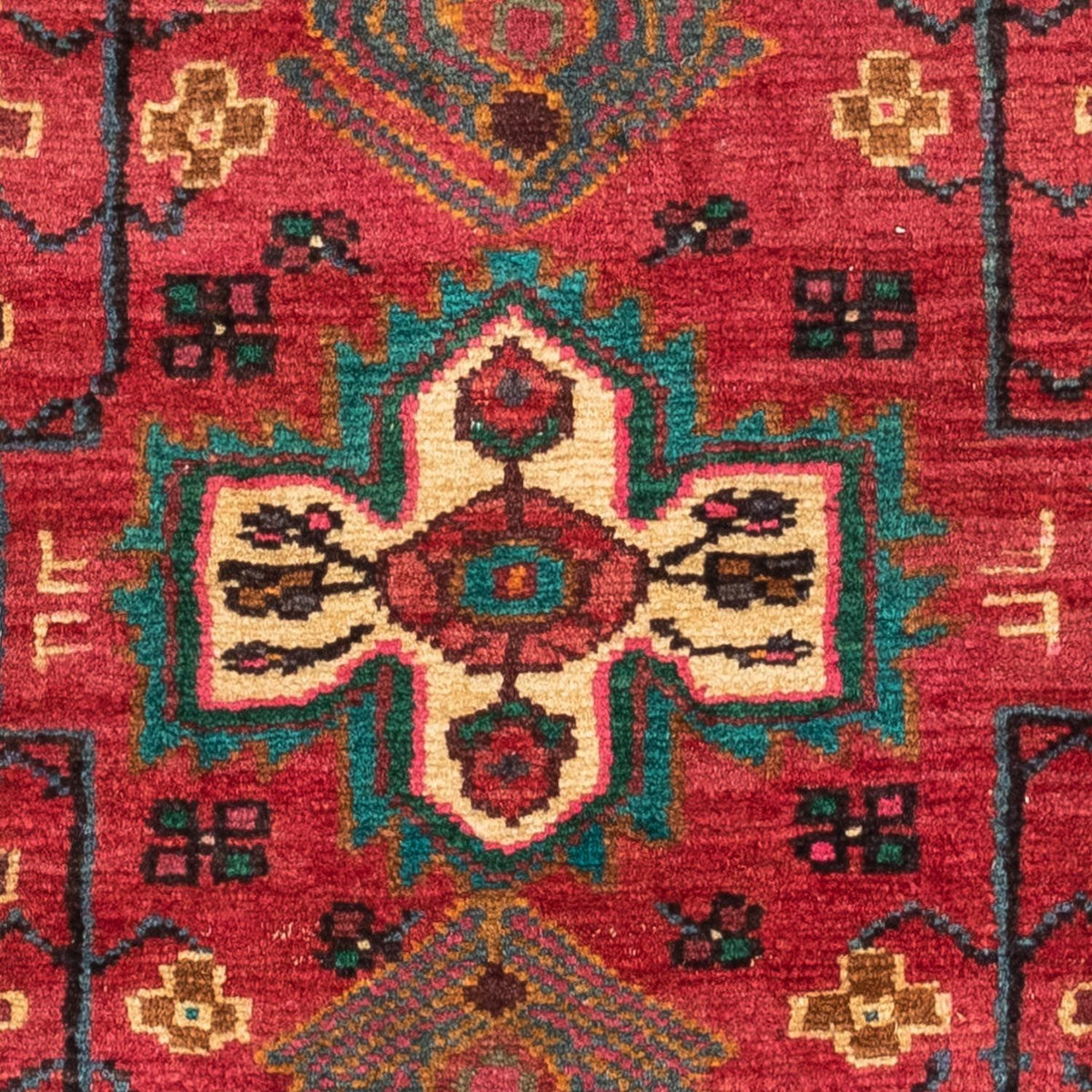 Tapis persan - Nomadic - 130 x 100 cm - rouge