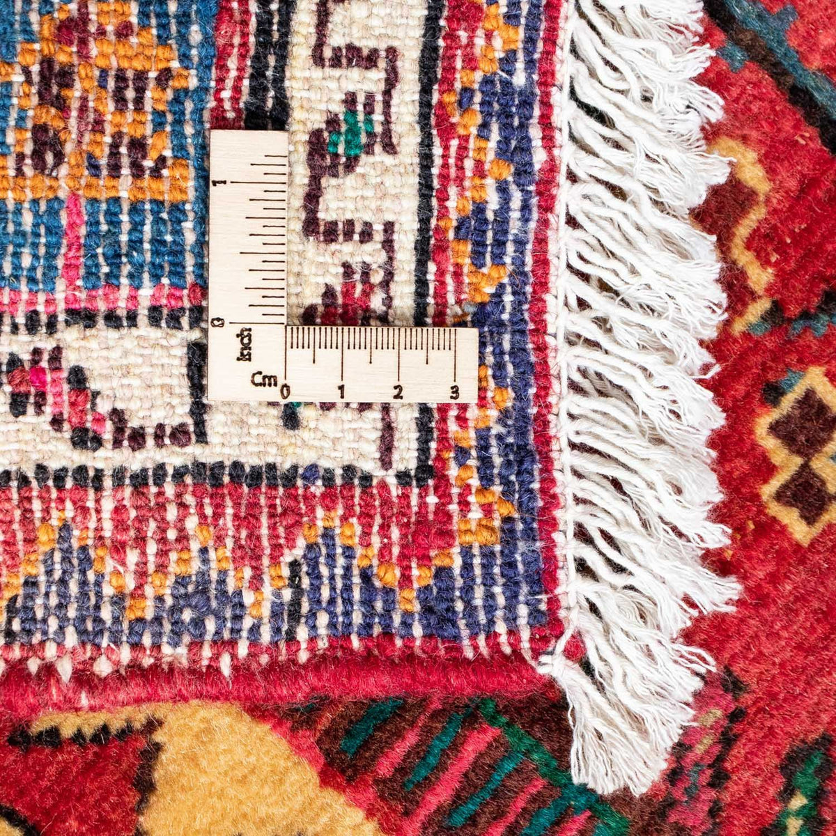 Tapis persan - Nomadic - 130 x 100 cm - rouge