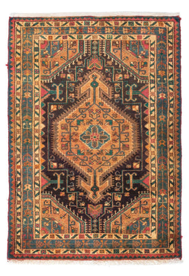 Tapis persan - Nomadic - 130 x 91 cm - marron clair