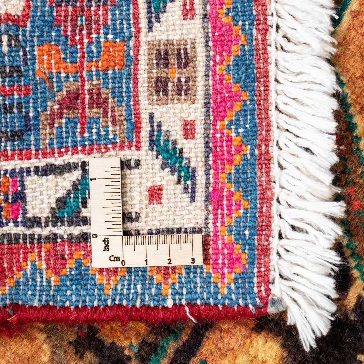 Tapis persan - Nomadic - 130 x 91 cm - marron clair