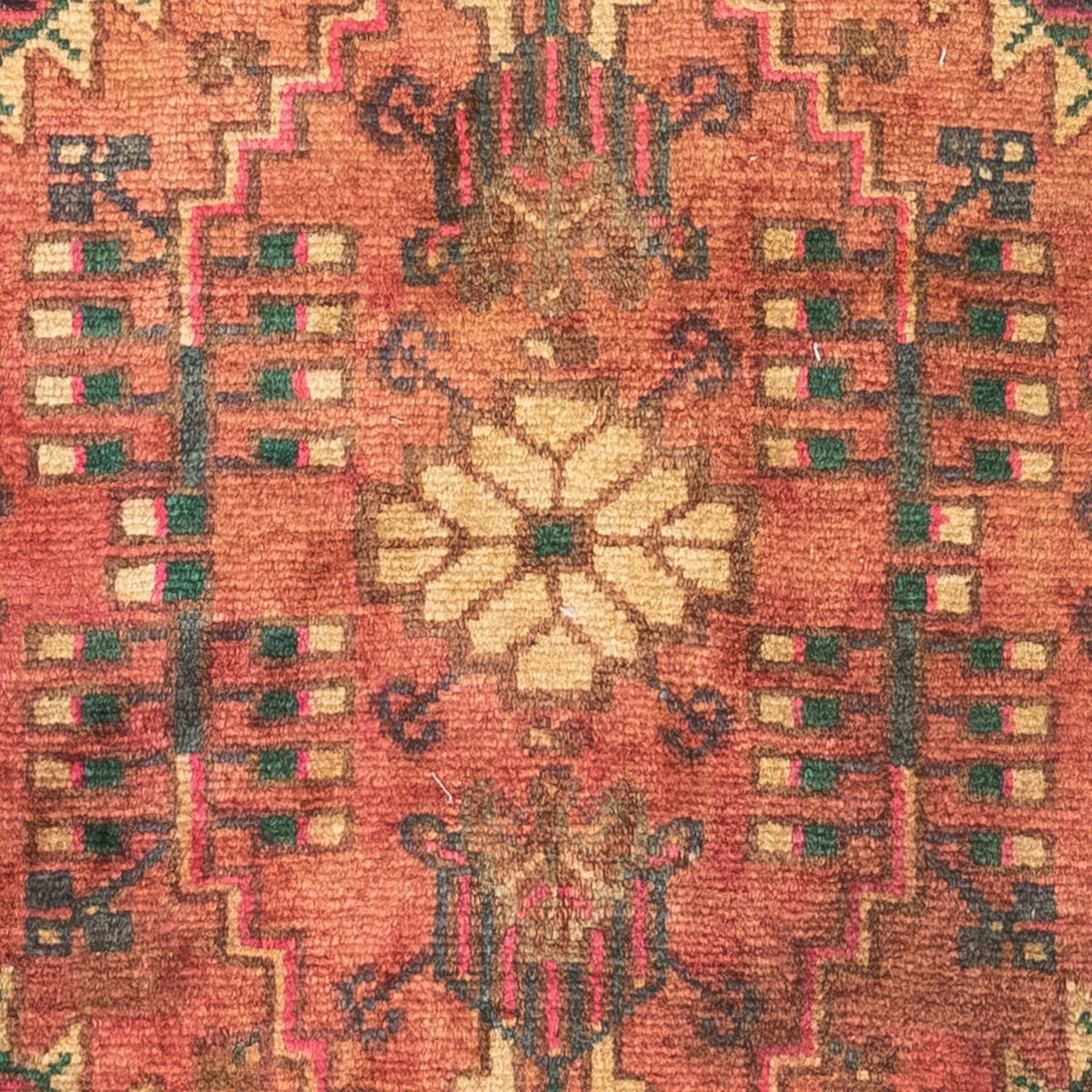 Tapis persan - Nomadic - 130 x 90 cm - rouge clair