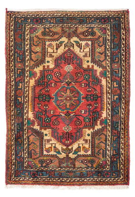 Tapis persan - Nomadic - 120 x 85 cm - rouge