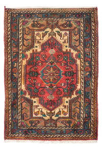 Tapis persan - Nomadic - 120 x 85 cm - rouge