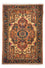 Tapis persan - Nomadic - 125 x 86 cm - marron clair