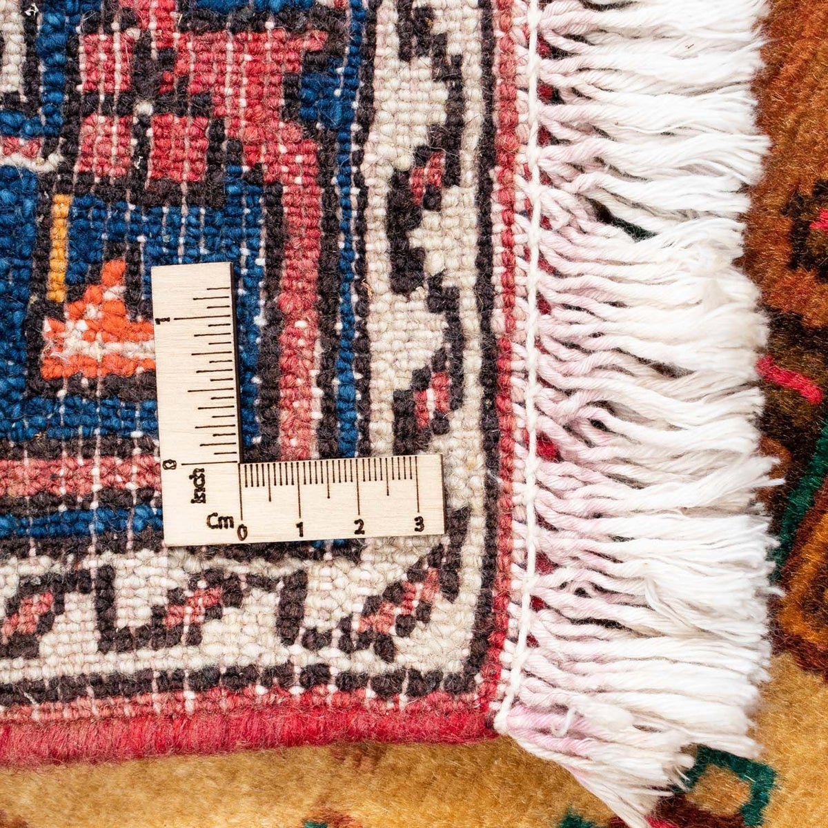 Tapis persan - Nomadic - 125 x 86 cm - marron clair