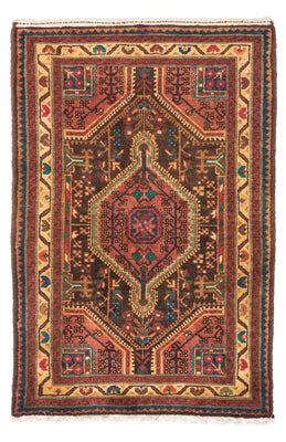 Tapis persan - Nomadic - 120 x 80 cm - rouge clair