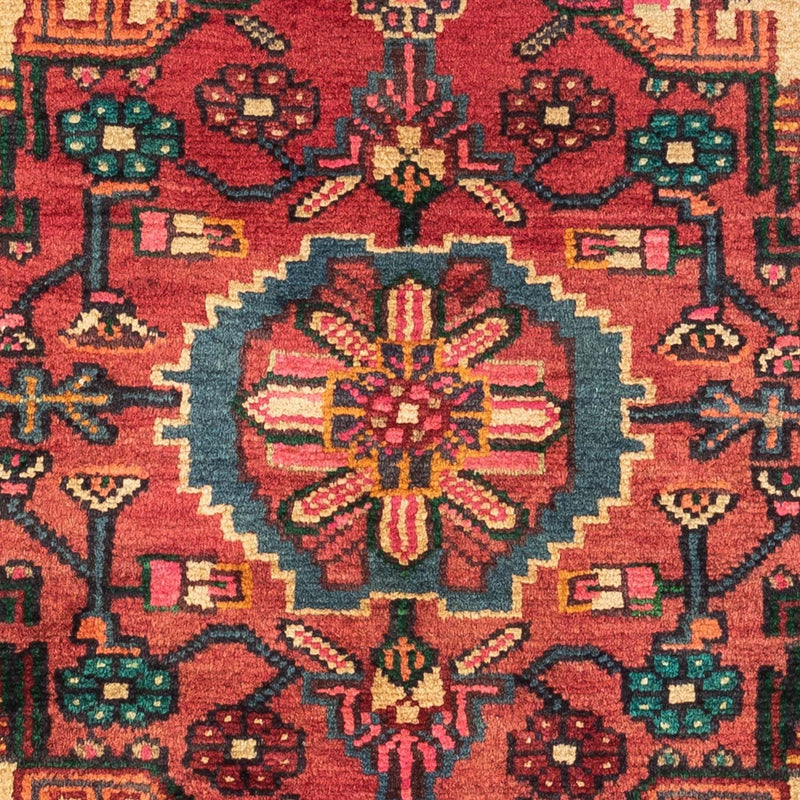 Tapis persan - Nomadic - 125 x 85 cm - rouge clair