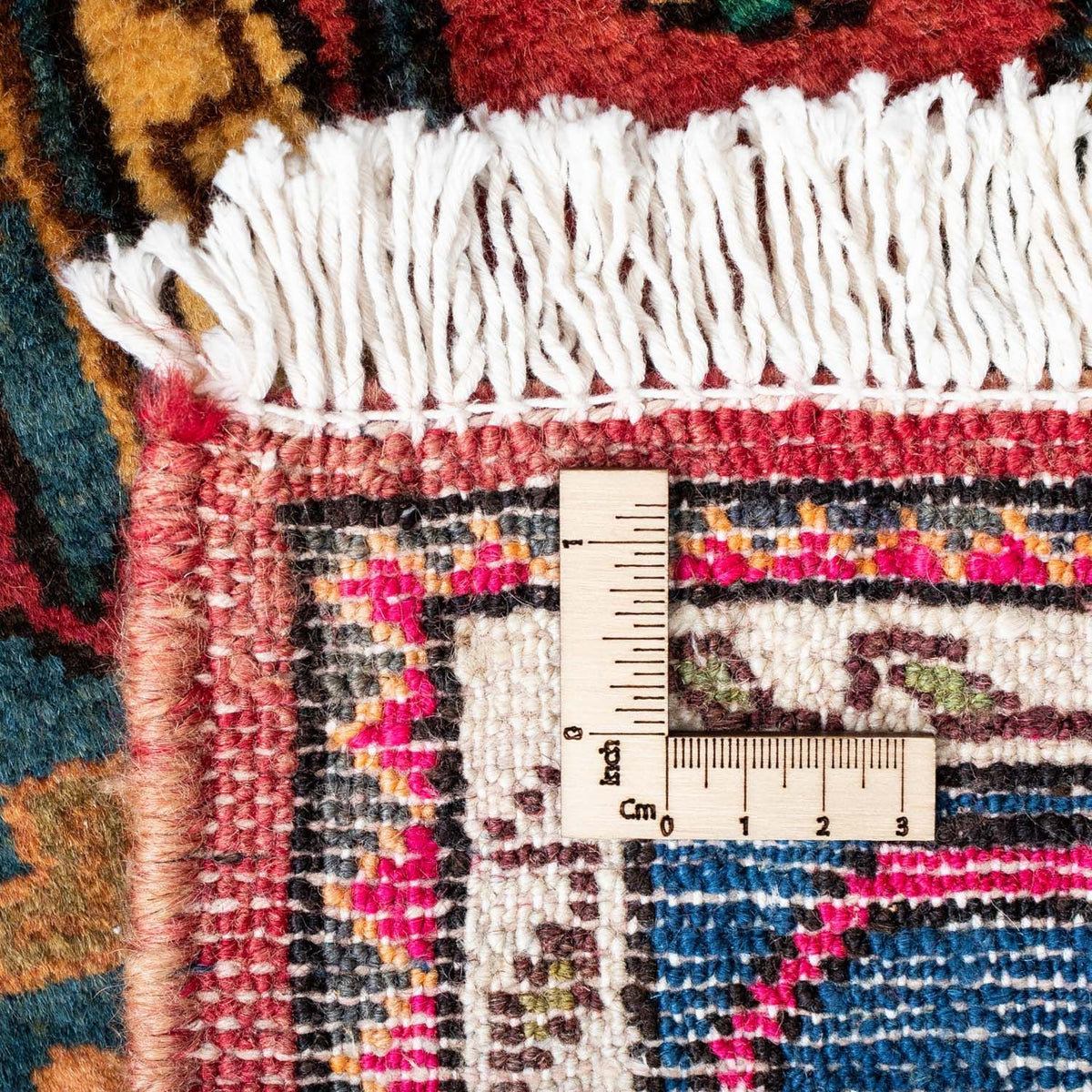 Tapis persan - Nomadic - 138 x 92 cm - rouge