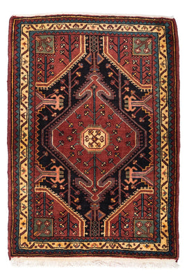 Tapis persan - Nomadic - 122 x 92 cm - rouge