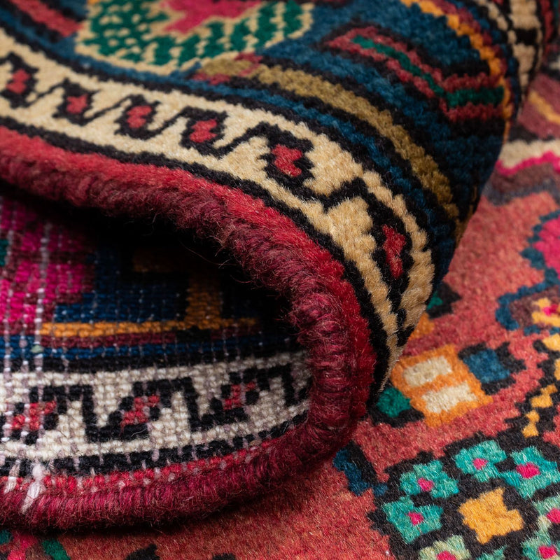 Tapis persan - Nomadic - 130 x 80 cm - rouge