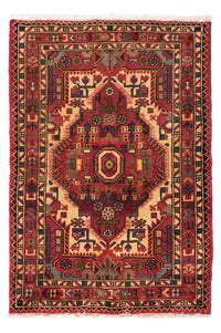 Tapis persan - Nomadic - 121 x 85 cm - rouge
