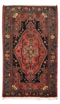 Tapis persan - Nomadic - 129 x 78 cm - rouge clair