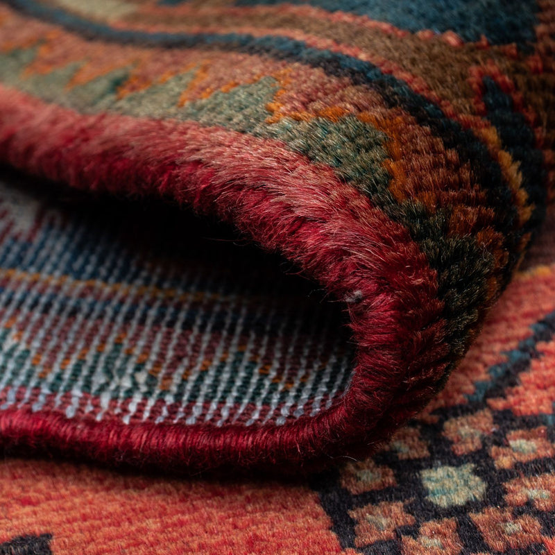 Tapis persan - Nomadic - 129 x 78 cm - rouge clair
