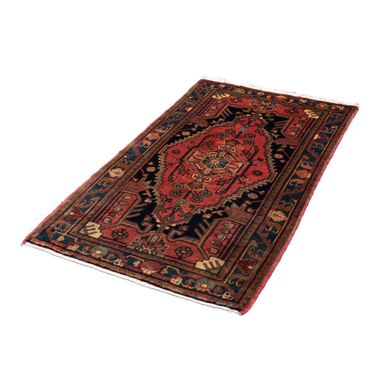 Tapis persan - Nomadic - 129 x 78 cm - rouge clair