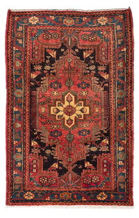 Tapis persan - Nomadic - 130 x 84 cm - rouge