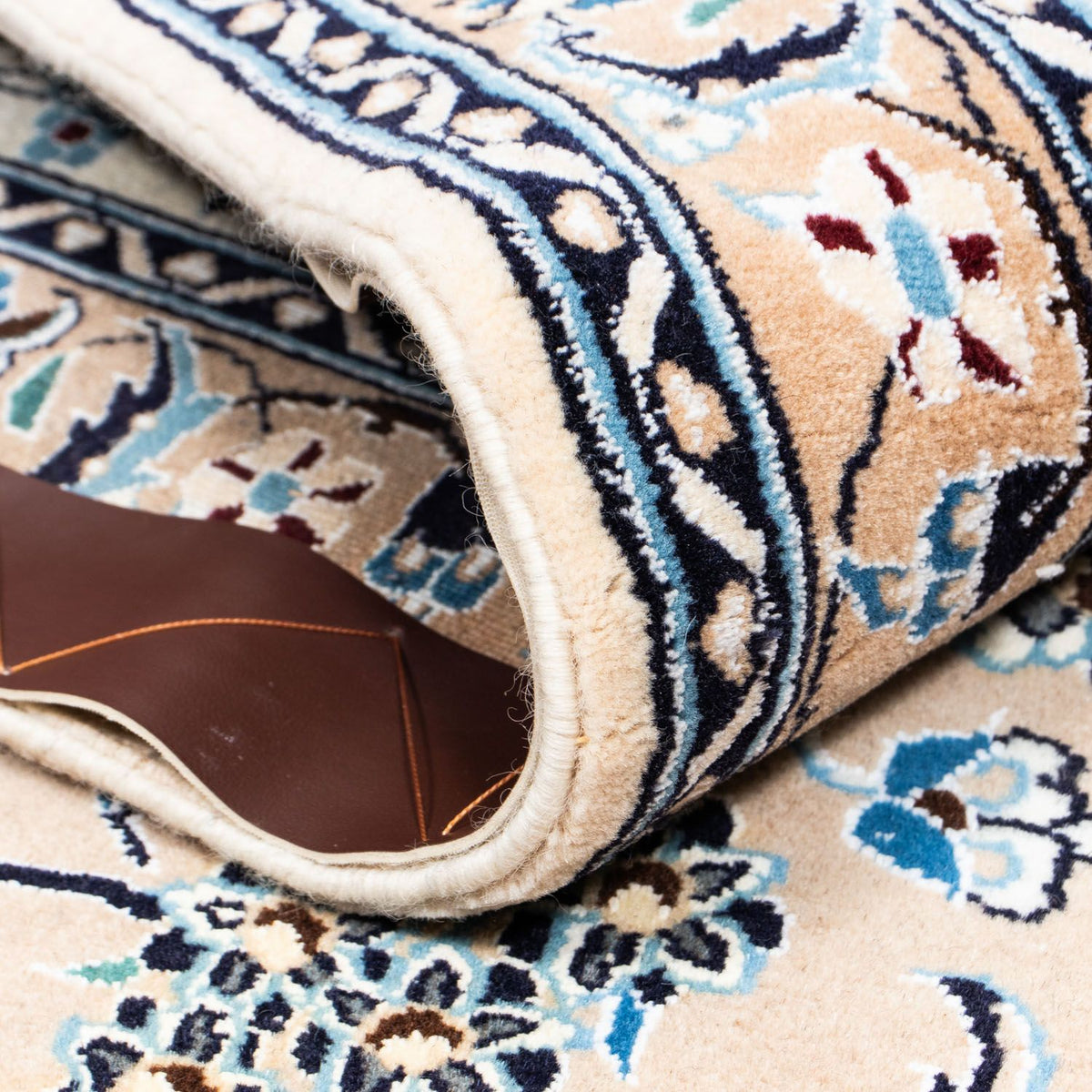 Tapis persan - Nain - Royal - 295 x 202 cm - beige