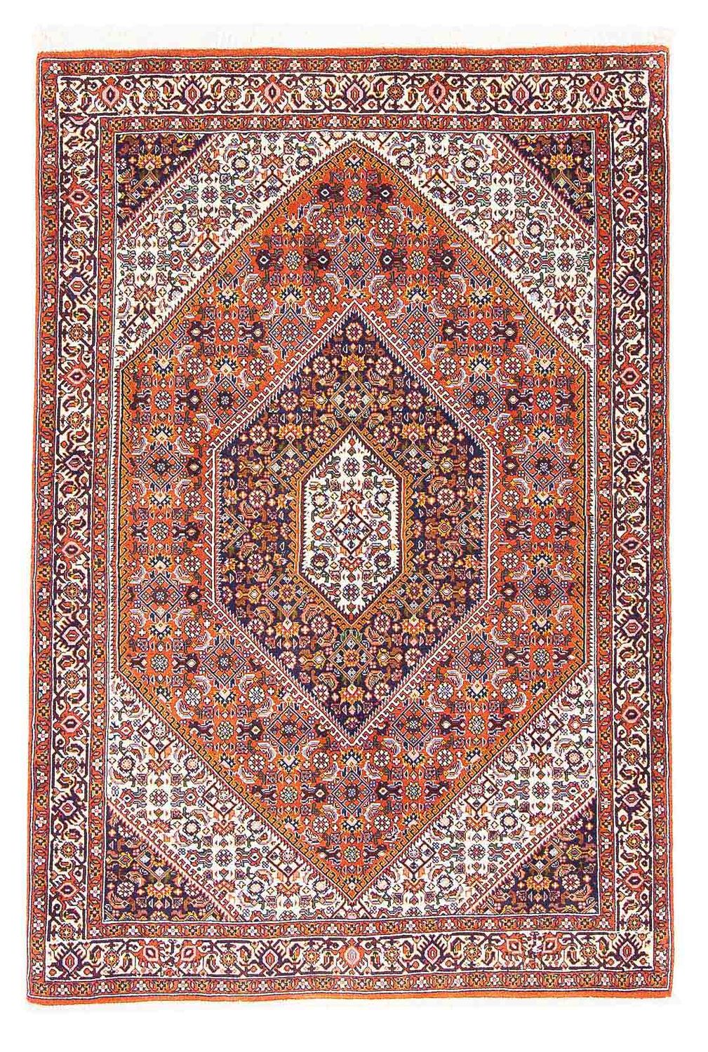 Tapis persan - Bidjar - 160 x 101 cm - orange