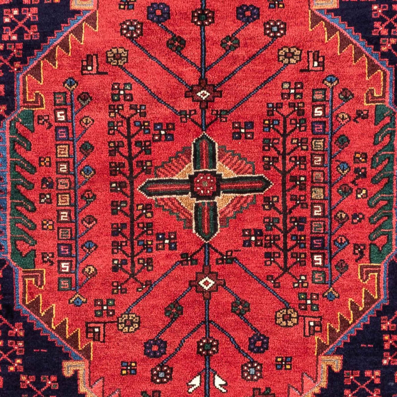 Tapis persan - Nomadic - 230 x 151 cm - bleu foncé
