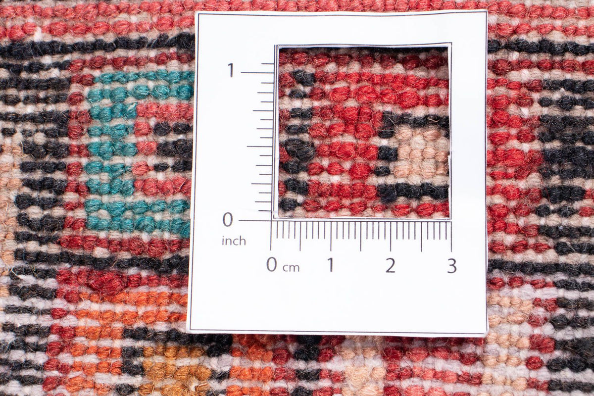 Tapis persan - Nomadic - 218 x 156 cm - rouge foncé