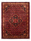Tapis persan - Nomadic - 211 x 165 cm - rouge foncé
