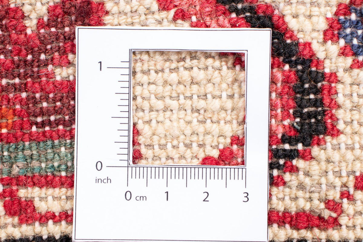 Tapis persan - Nomadic - 211 x 165 cm - rouge foncé